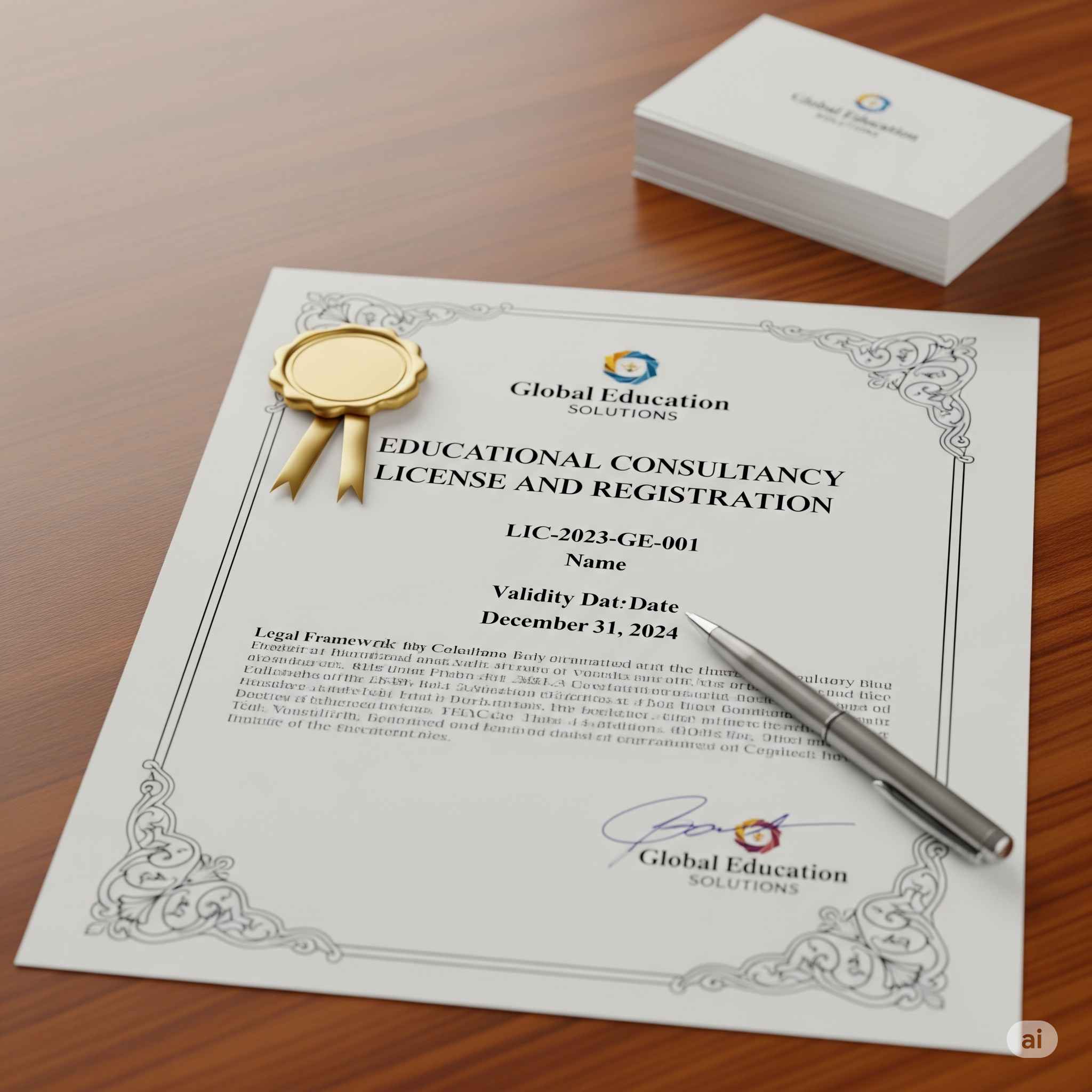 Consultancy License