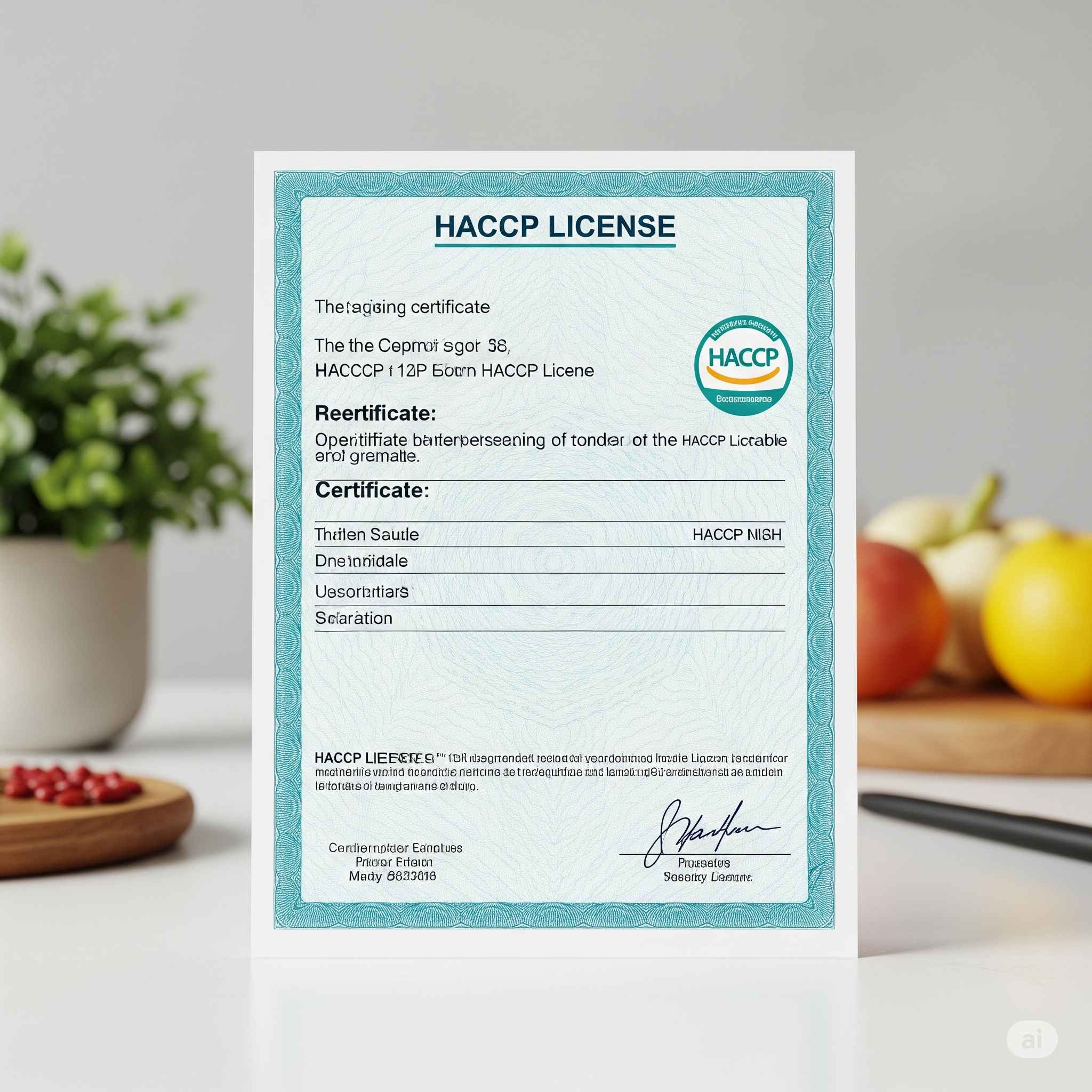 How to Get HACCP License Nepal