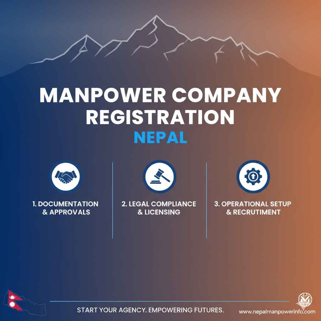 manpower company registration in nepal