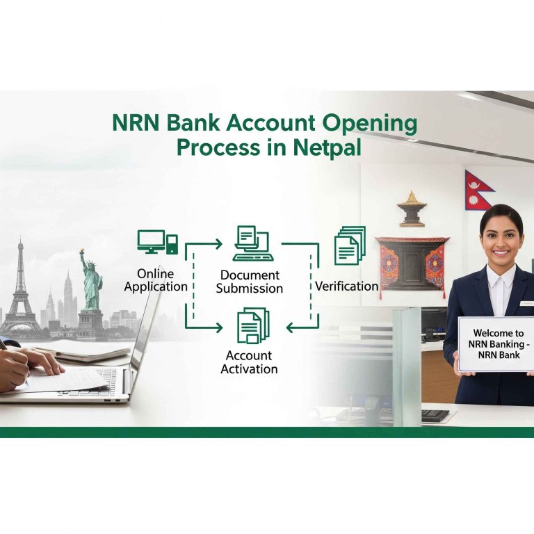 NRN Bank Account opening Process in nepal