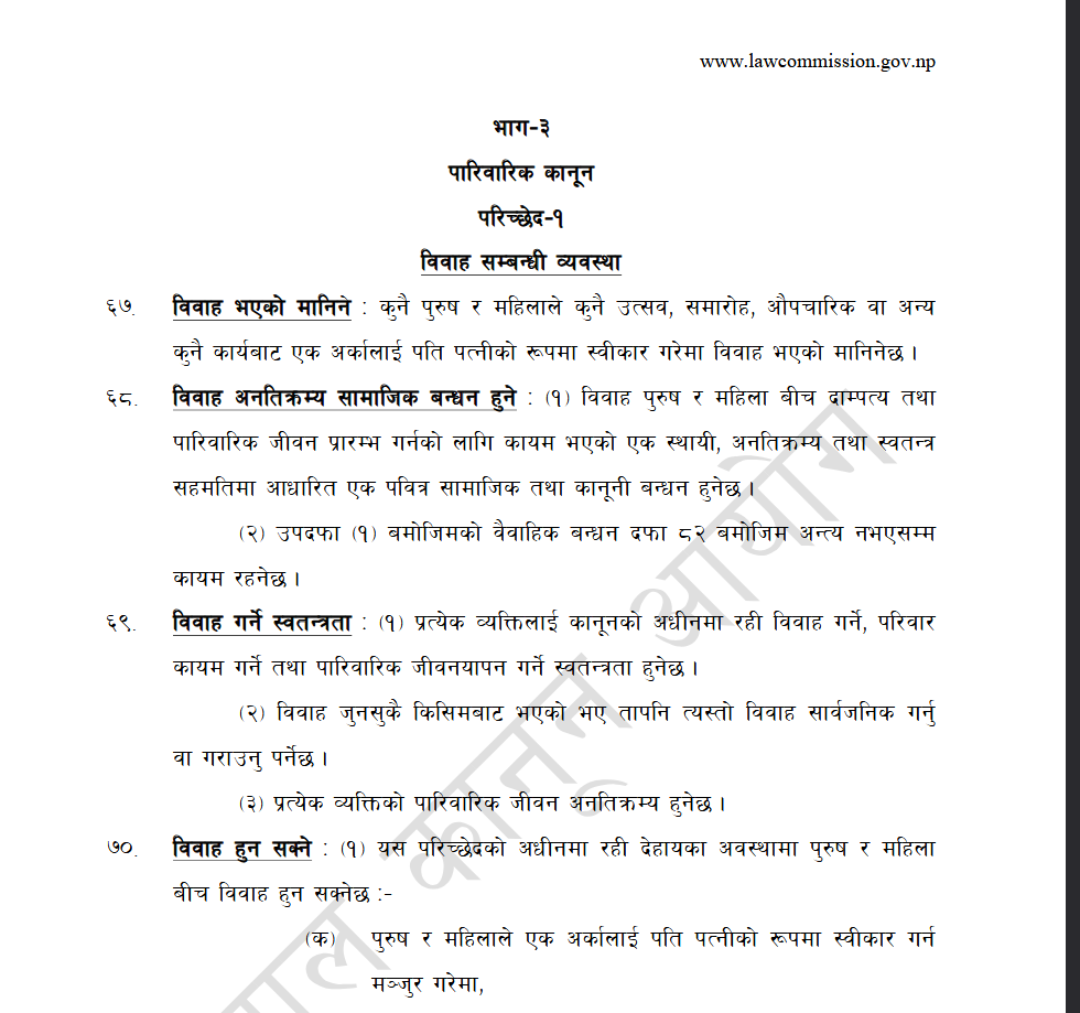विवाह दर्ता प्रक्रिया नेपाल