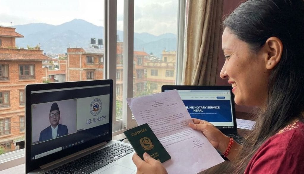 Online Notary Services in Nepal