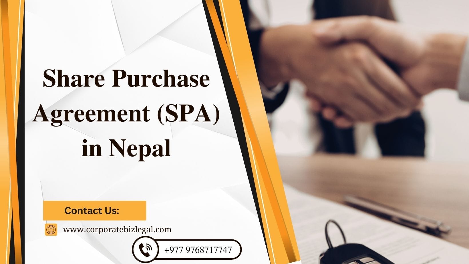 Share Purchase Agreement (SPA) in Nepal