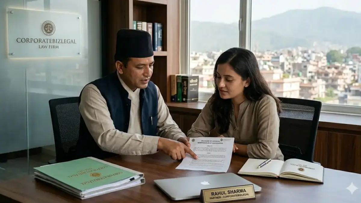 corporate law Nepal business formation legal consultation