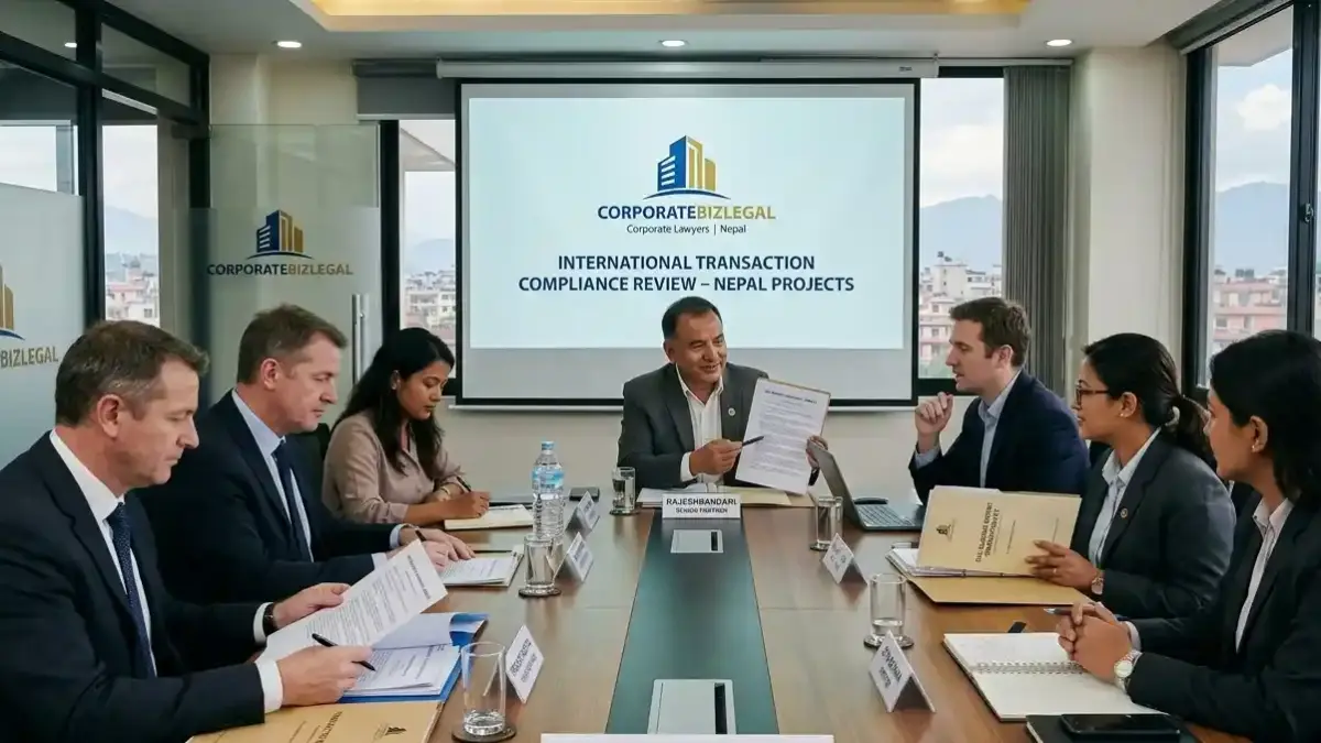 CorporateBizLegal lawyers advising foreign investors on post-investment compliance, repatriation, and regulatory obligations in Nepal