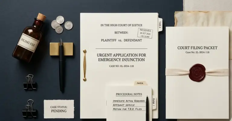Injunction & Interim Relief Applications